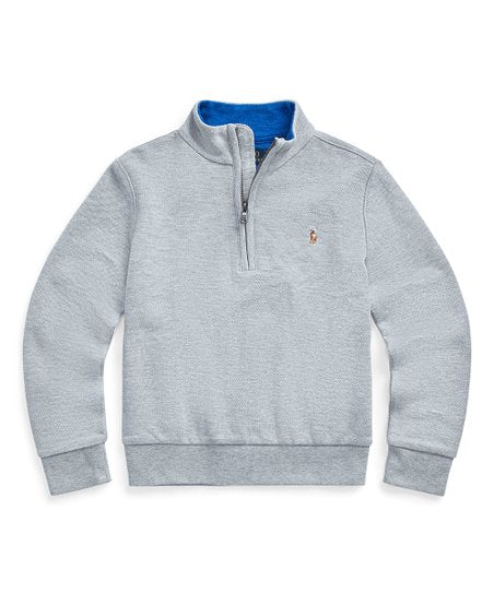 Cotton Quarter Zip Pullover By Ralph Lauren