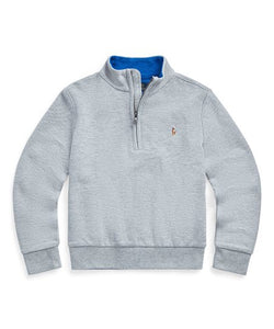 Cotton Quarter Zip Pullover By Ralph Lauren